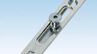 Բարձրությունը կարգավորող ծխնի, ներքին տեսք՝ ծխնիի քորոցների պատյանները կարելի է հեռացնել միայն բաց վիճակում: